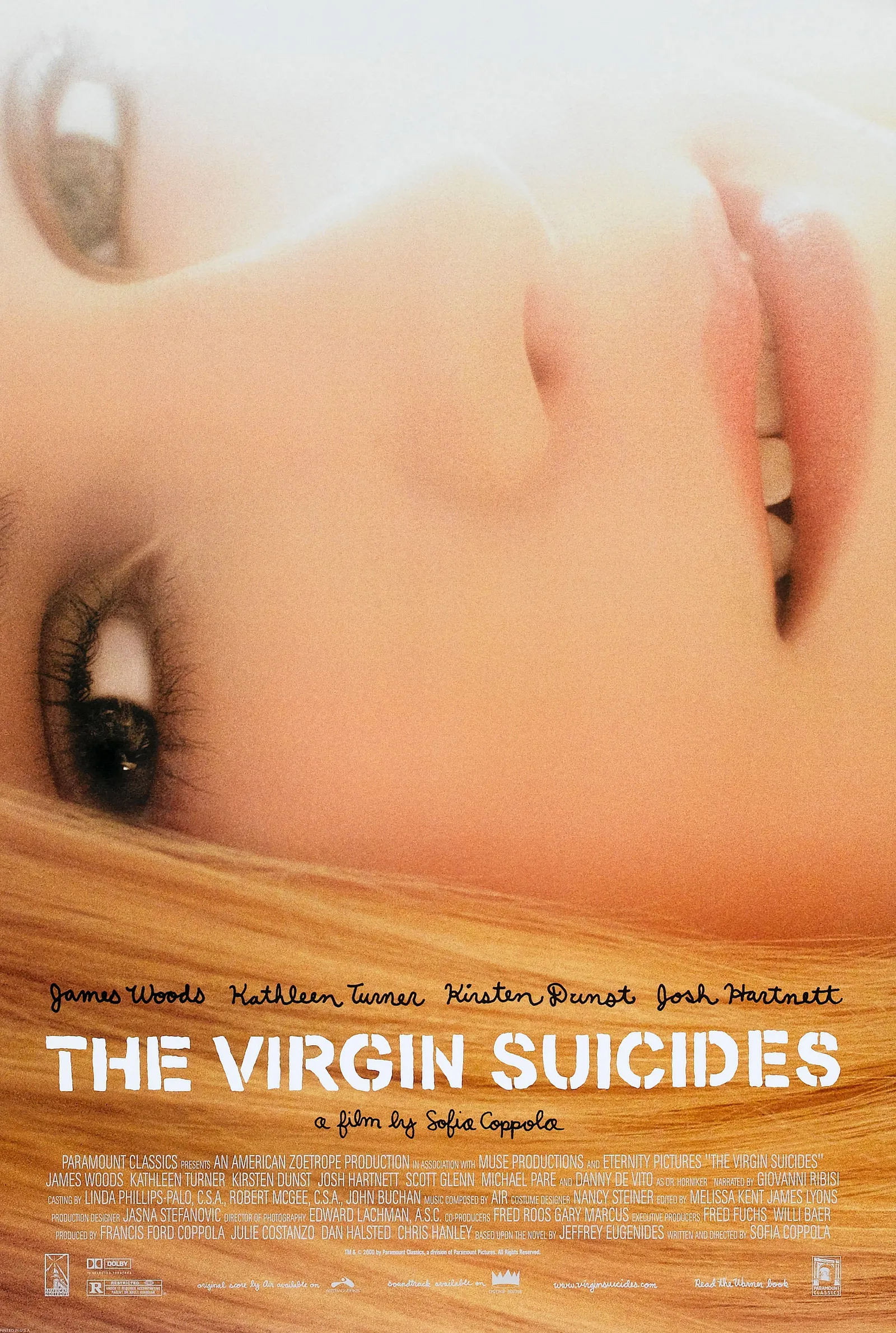 the virgin suicides movie poster